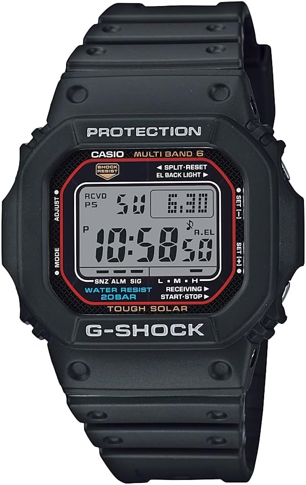 Casio G-Shock GWM5610-1 Mens Solar Black Resin Sport Watch