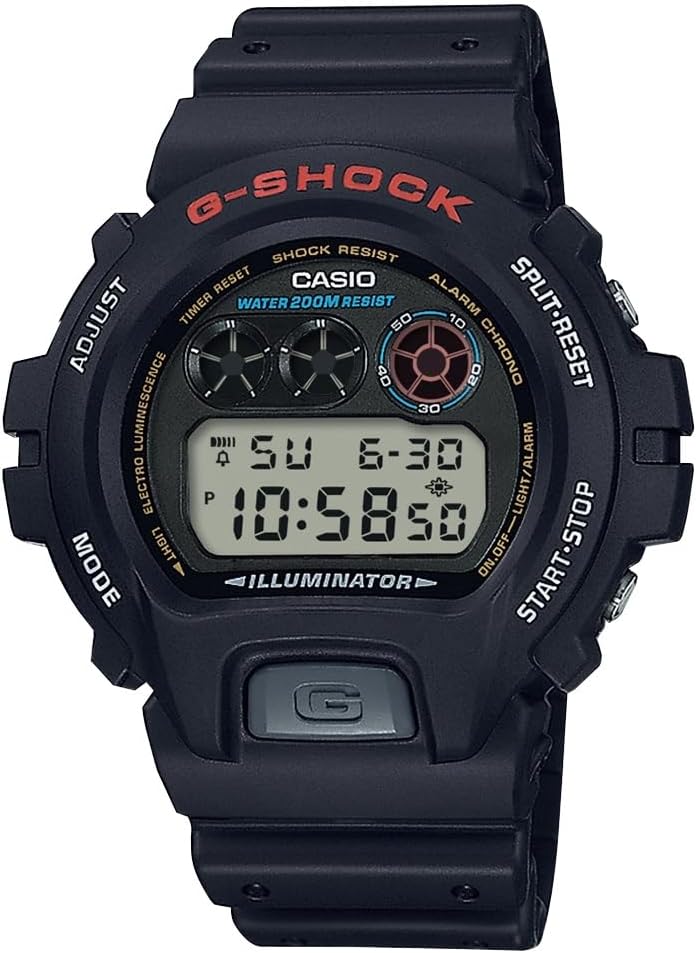 Casio Mens G-Shock DW6900-1V Sport Watch