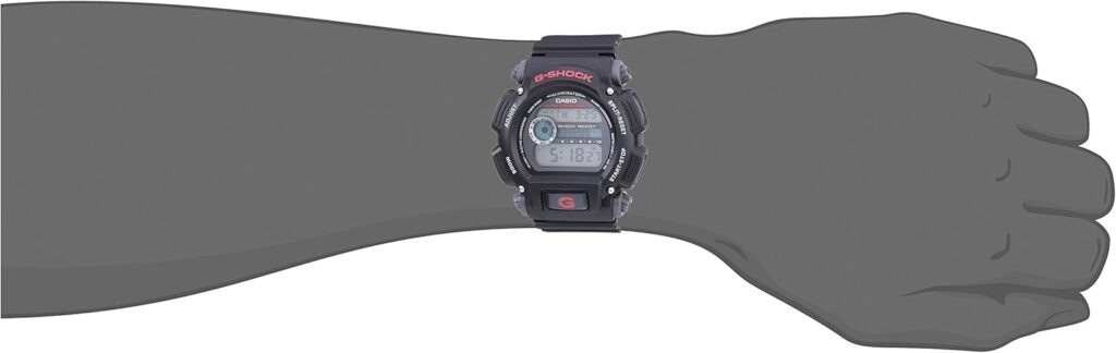 Casio Mens G-Shock DW9052-1V Shock Resistant Black Resin Sport Watch